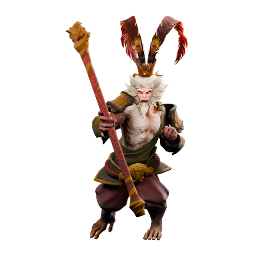 Monkey King — аркана Great Sage's Reckoning, рендер скина
