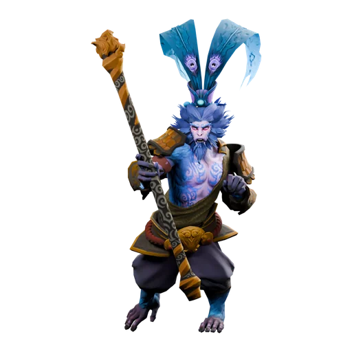 Monkey King — второй стиль Great Sage's Reckoning, рендер скина