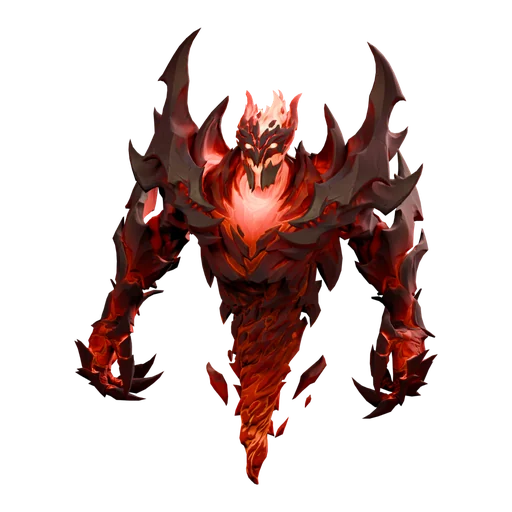 Shadow Fiend — Demon Eater arcana render