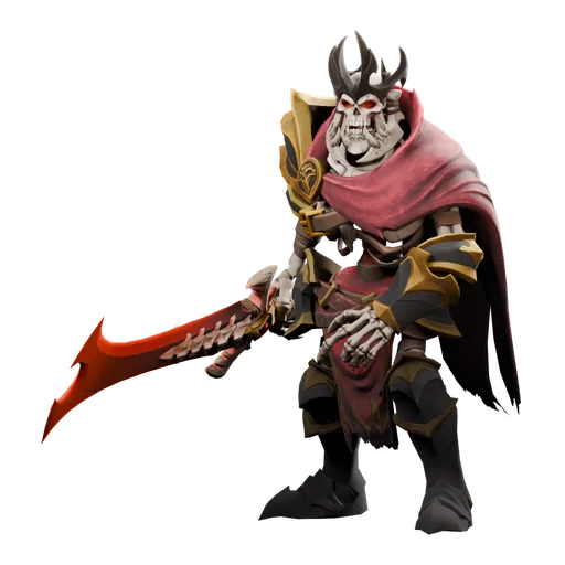 Wraith King — The One True King arcana render
