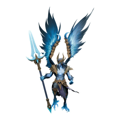 Skywrath Mage — аркана Crownfall: The Devotions of Dragonus, рендер скина