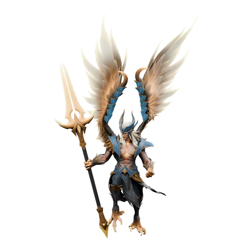 Skywrath Mage — второй стиль Crownfall: The Devotions of Dragonus, рендер скина