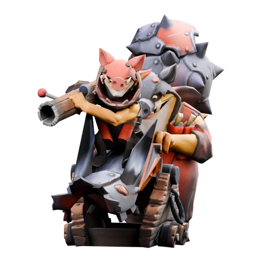 Techies — Swine of the Sunken Galley arcana render
